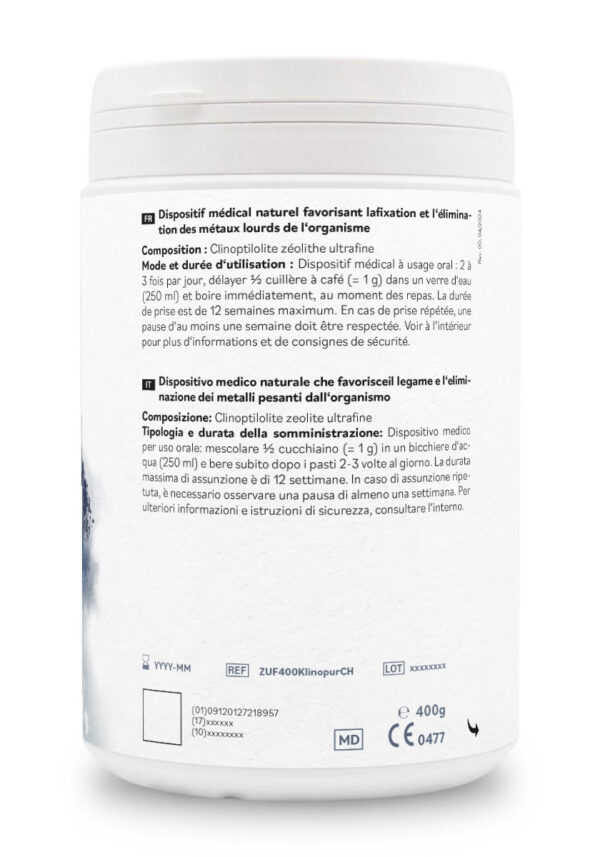 Klinopur Zeolith, 2 x 400g – Bild 2